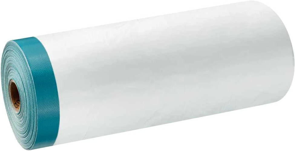 Apsauginė plėvelė su lipnia juosta 1400mm x 20m