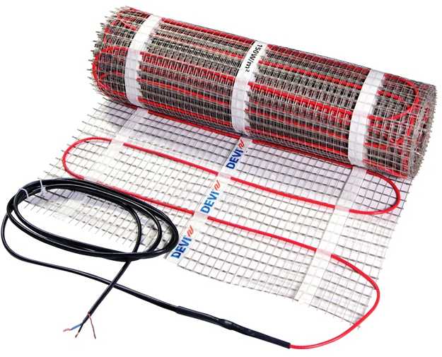 Elektrinio šildymo kilimėlis Devi, DEVIcomfort DTIR-150, 0.5x7 m (3.5 m2) 525W
