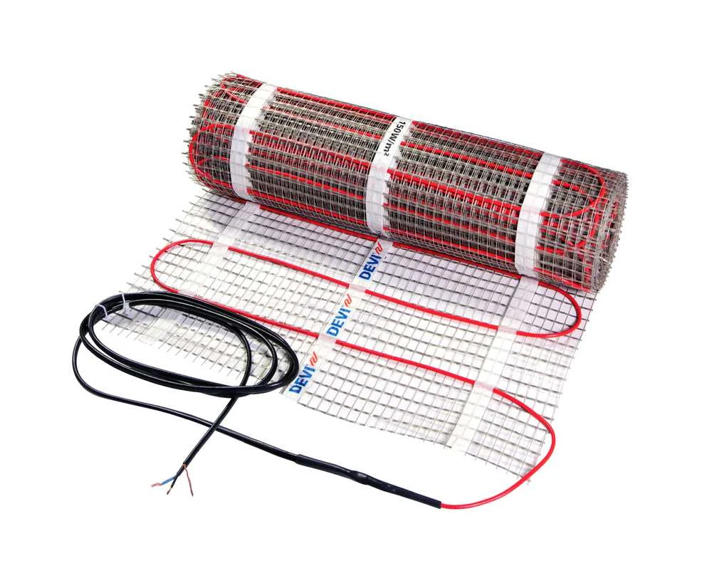 Elektrinio šildymo kilimėlis Devi, DEVIcomfort DTIR-150, 0.5x1 m (0.5 m2) 75W