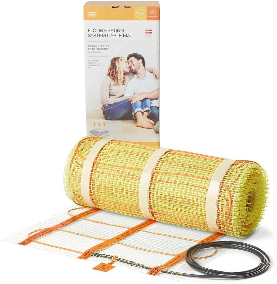 Šildymo kilimėlis HEATCOM 150 W/m², 3 m²