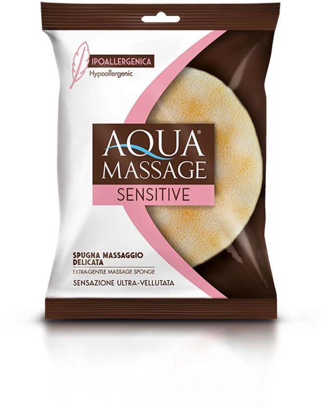Aqua Massage Vandens masažinė kempinė jautriai odai