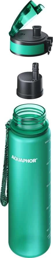 Gertuvė Aquaphor Buteliukas FILTRUJCA CITY 500ML BOTTLE Žalias