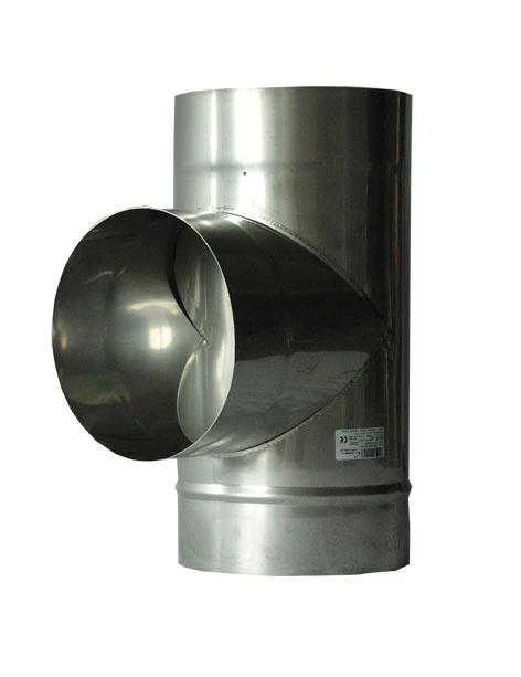 Trišakis kaminams Wadex, 150 mm, 90 °