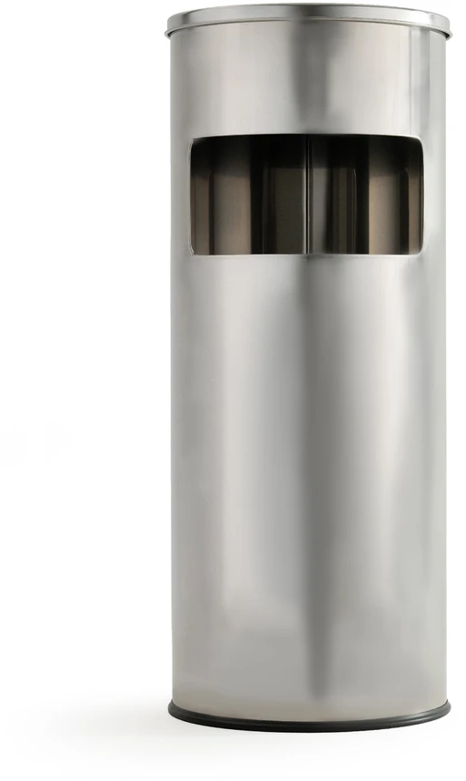 Okko Šiukšliadėžė Colorovo ROUND TRASH BIN WITH ASHTRAY T-Y0617S