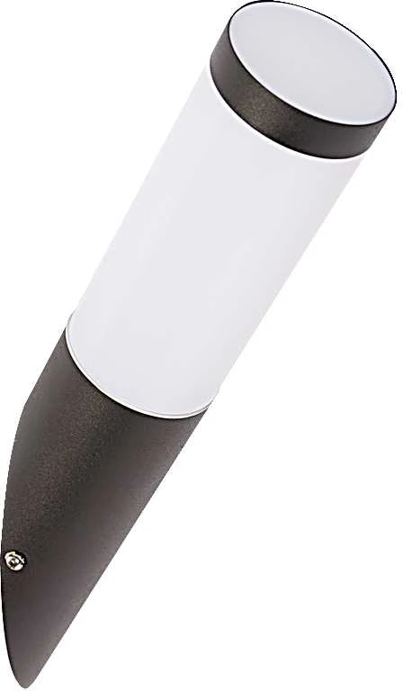 Sieninis šviestuvas Sieninis lauko šviestuvas Domoletti DH021, 23W, E27, IP44, balta sp./juoda sp., 7.6 cm x 40 cm