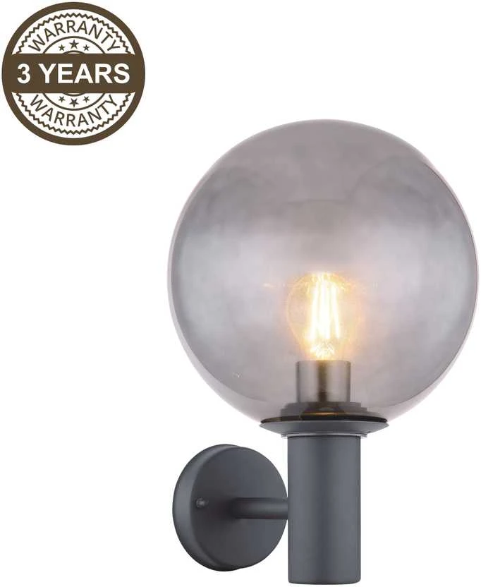 Sieninis šviestuvas Kinkiet Domoletti WALL LAMP DH01.071 15W E27 SMOKY