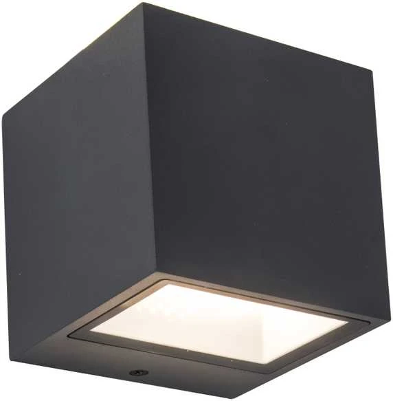Sieninis šviestuvas Šviestuvas Lutec GEMINI 5189114118, 9W, LED, IP54, antracito