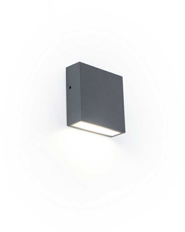 Sieninis šviestuvas Šviestuvas Lutec GEMINI XF 5104001118, 9.50W, LED, IP54