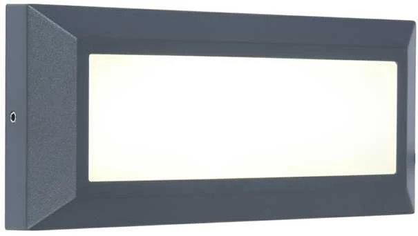 Sieninis šviestuvas Helena Lutec 5191601118 lauko sieninis LED šviestuvas 10,5 W antracito spalvos