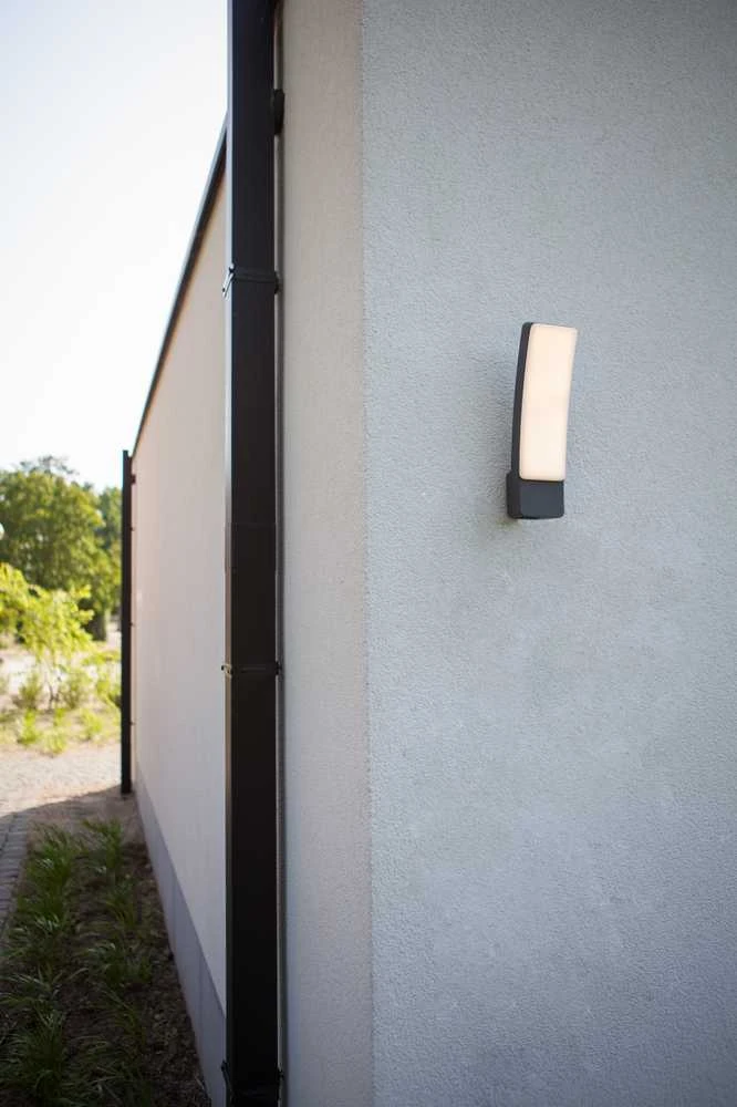 Sieninis šviestuvas Šviestuvas Lutec KIRA 5288902118, 18W, LED, IP54, antracito