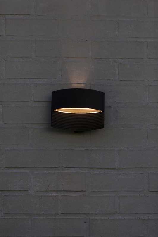 Sieninis šviestuvas Lauko šviestuvas Lutec Lotus 5193201012, 8.5W, LED, IP54