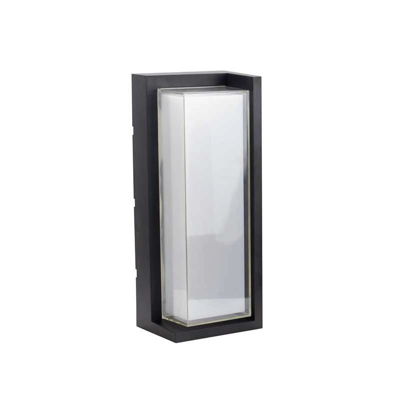 Sieninis šviestuvas Sieninis lauko šviestuvas Spectrum. 20W. LED. IP65. juodas.