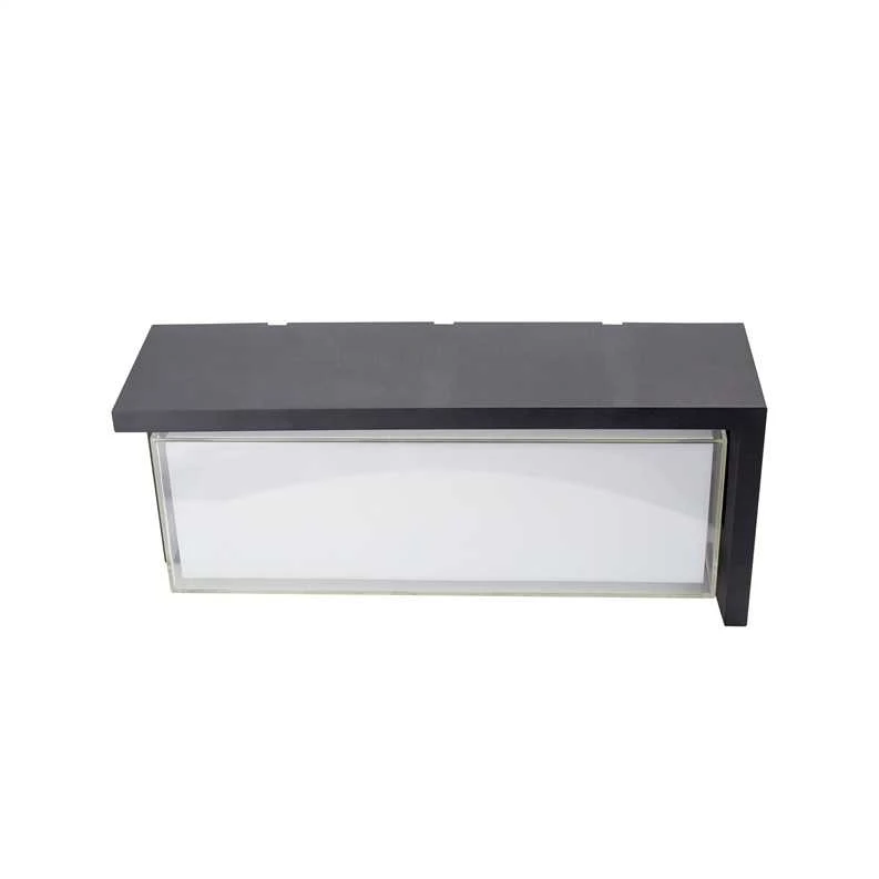 Sieninis šviestuvas Sieninis lauko šviestuvas Spectrum. 20W. LED. IP65. juodas.