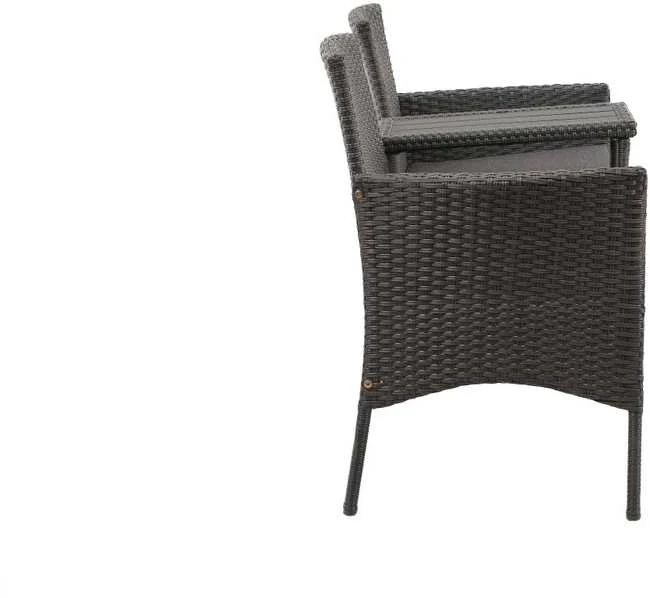 Domoletti BENCH OUTDOOR DOUBLE WITH CUSHIONS HUGO