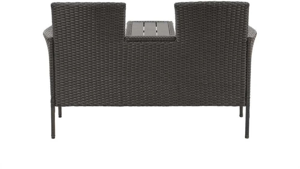 Domoletti BENCH OUTDOOR DOUBLE WITH CUSHIONS HUGO