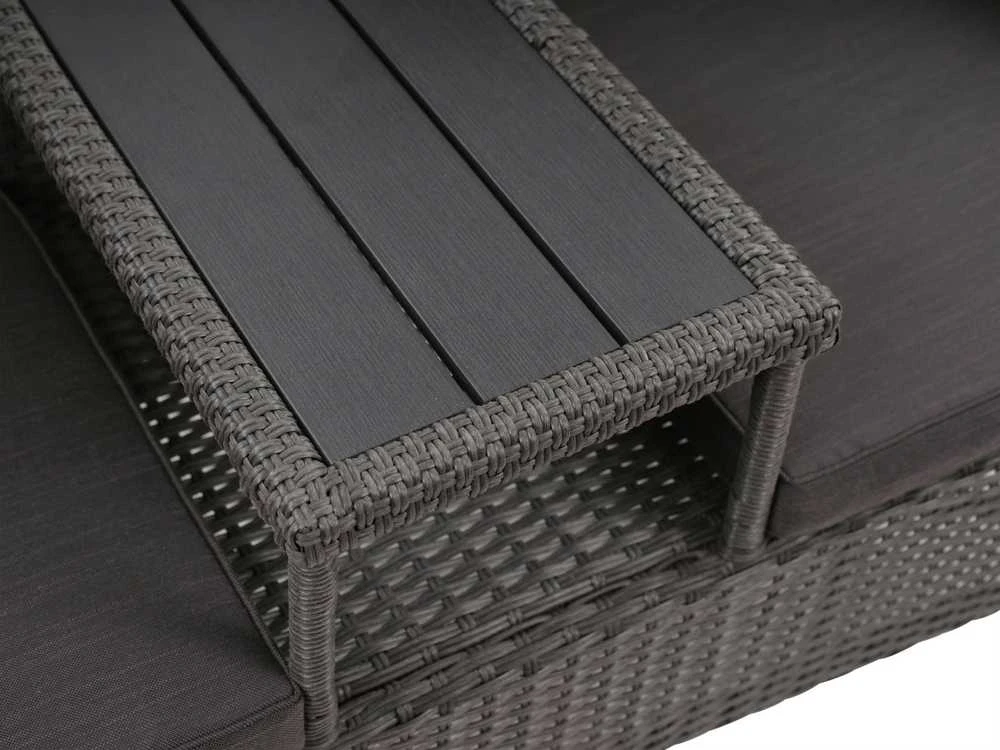Domoletti BENCH OUTDOOR DOUBLE WITH CUSHIONS HUGO