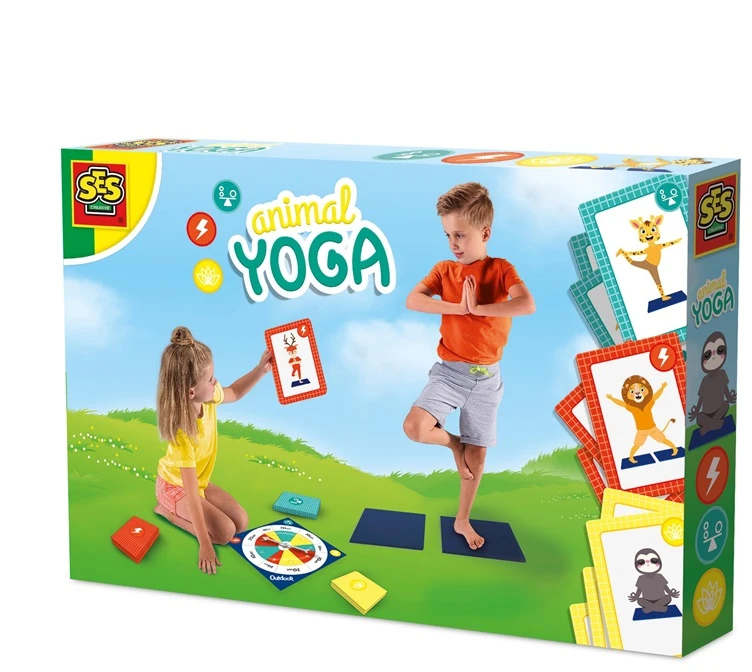 Ses_Creative Lauko žaidimas SES Creative Animal Yoga, 02288