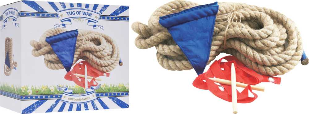 Lauko žaidimas „Tug of War“, 30 cm x 17 cm, rudas, 1,4kg
