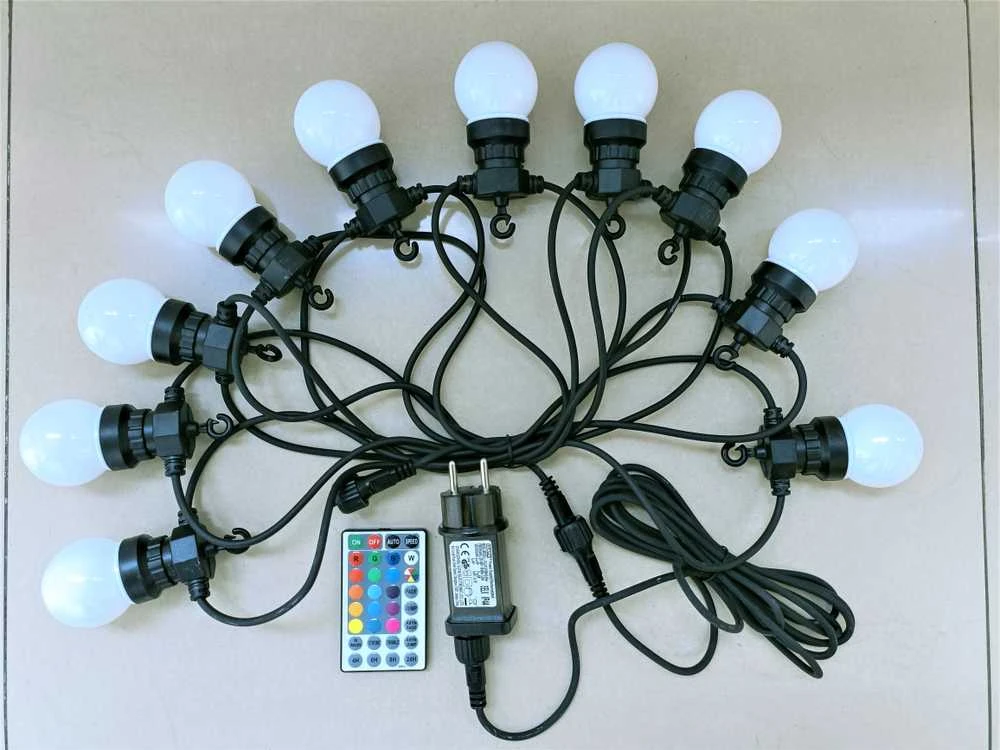 Domoletti GARLAND 10LED 8M 4.9W 2700K RGB IP44