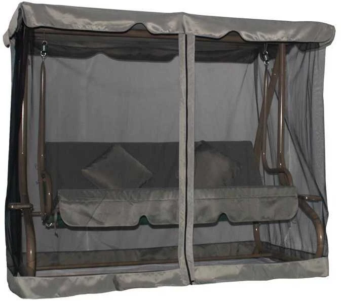 Lauko sūpynės Domoletti HC-998D, pilka sp., 202 cm x 114 cm x 169 cm