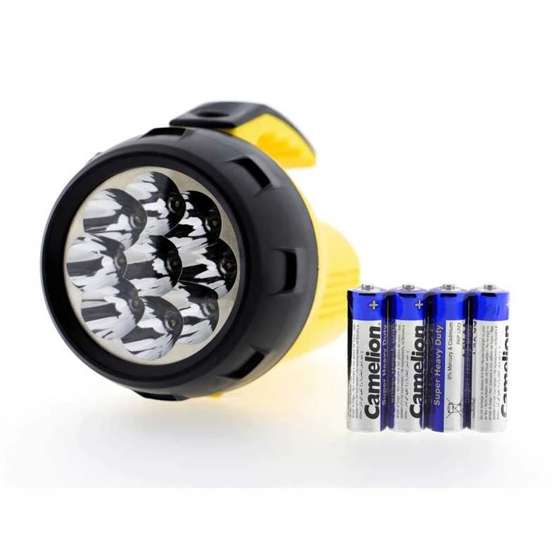 Arcas FLASHLIGHT CAMELION 9XLED + 4XAA