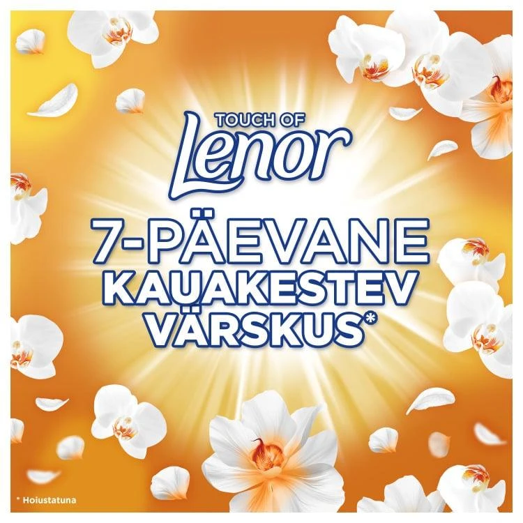 Ariel Touch Of Lenor Gold Orchid Prausimosi Gelis, 80 Plovimų, 3.6 L