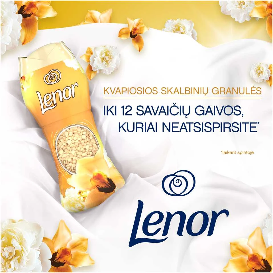 Kvapiosios granulės Lenor Gold Orchid, 210 g
