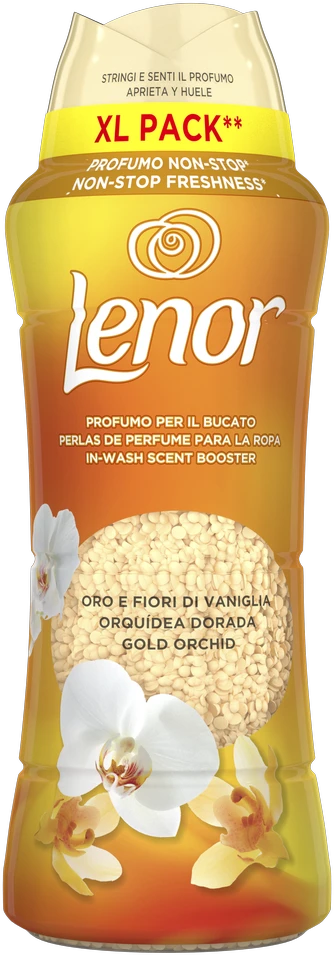 LENOR Kvapniosios granulės "Gold Orchid", 495 g (41 Skalbimas)