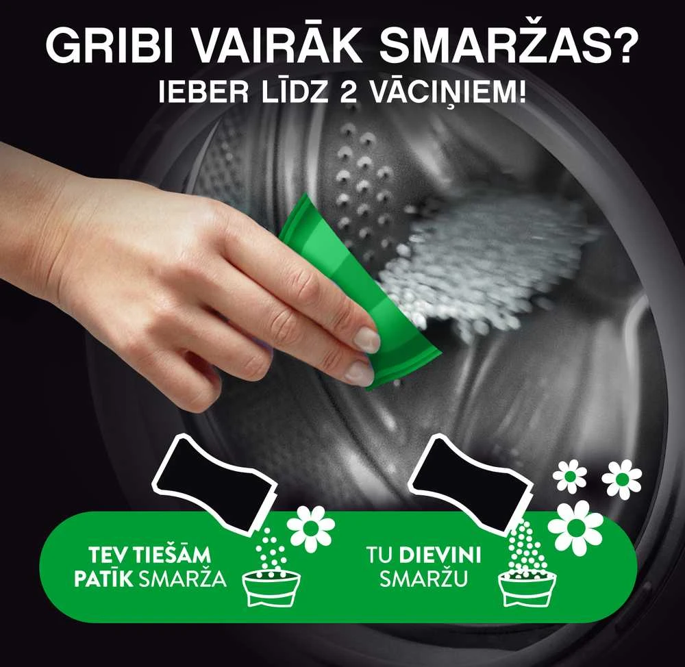 LENOR Kvapniosios granulės "Unstoppable Secent of Ariel", 495 g (41 Skalbimas)