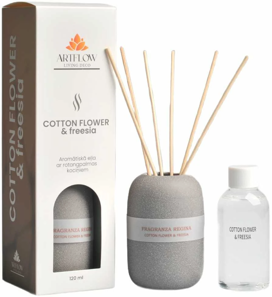 Artflow Kvapiųjų aliejus COTTON FLOWER &amp; FREESIA 120ml