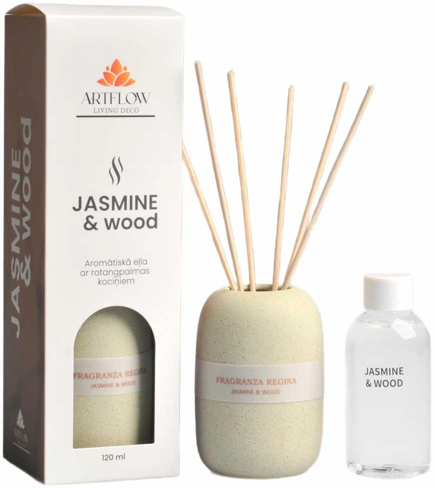Artflow Aromatinis aliejus JASMINE & WOOD, 120 ml
