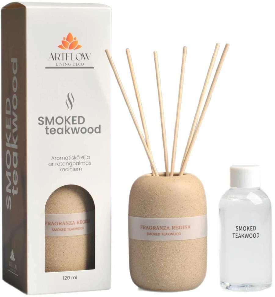 Artflow Aromatinis aliejus „SMOKED TEAKWOOD“, 120 ml