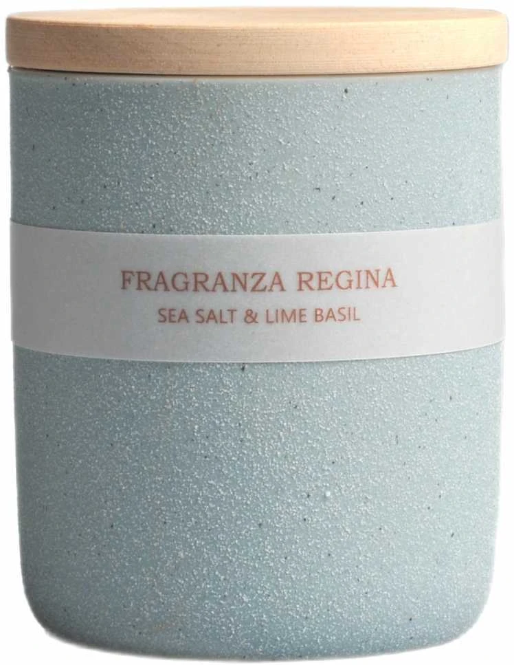Artflow Aromatinė žvakė Sea salt &amp; Lime Basil 230g Mėlyna