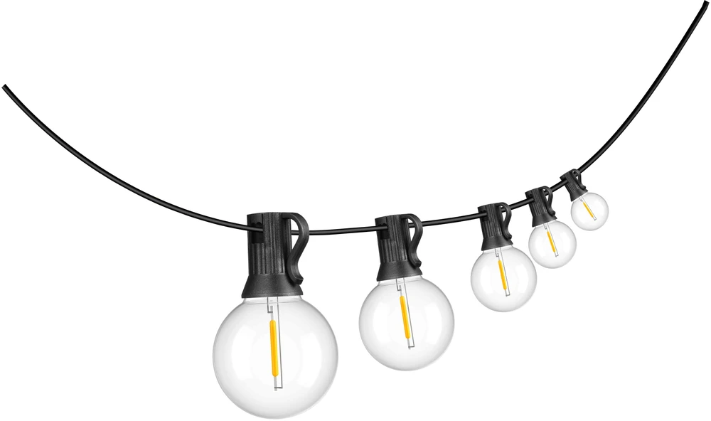 Artflow LED Girlianda G40 15m Šilta balta 25 lemputės