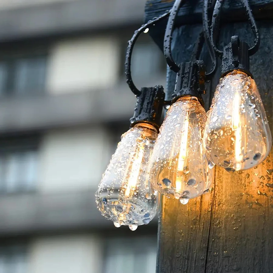Artflow Dekoratyvinė girlianda Saulės energija 14.63m 15 LED Šilta balta