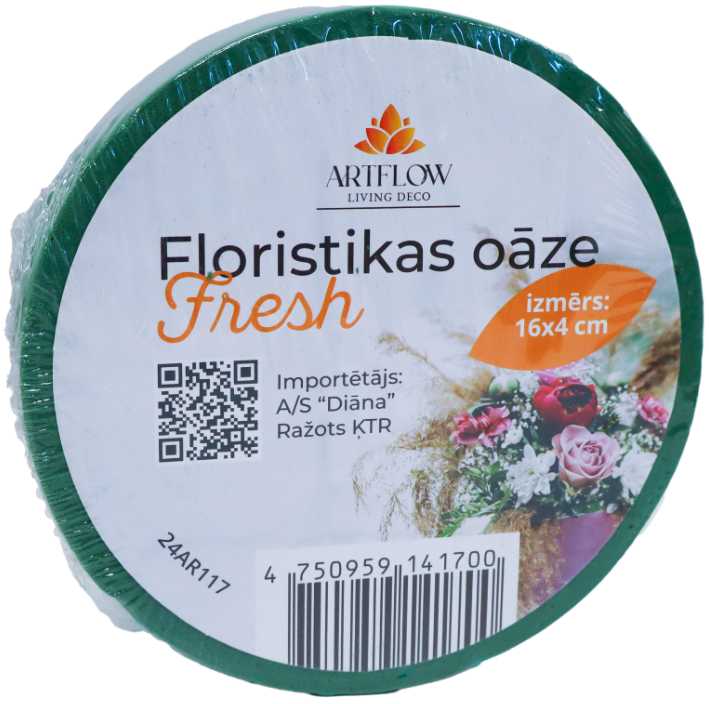Artflow Gėlių oazė 16x4cm, apvali