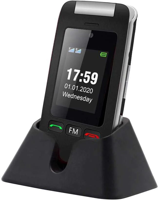 Mobilusis telefonas Artfone C10, sidabro/juodas