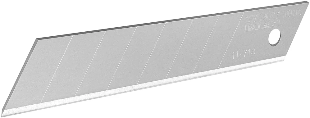 Ašmenys Stanley 0-11-718, 10.8 cm, metalas, 5 vnt.