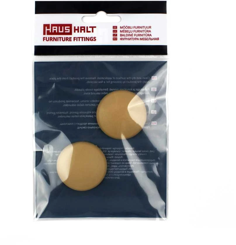 Stabd durų 2 vnt d40mm ruda Haushalt