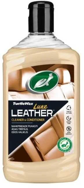 TURTLE WAX Luxe Leather Cleaner&Conditioner, odos valiklis-kondicionierius, 500 ml