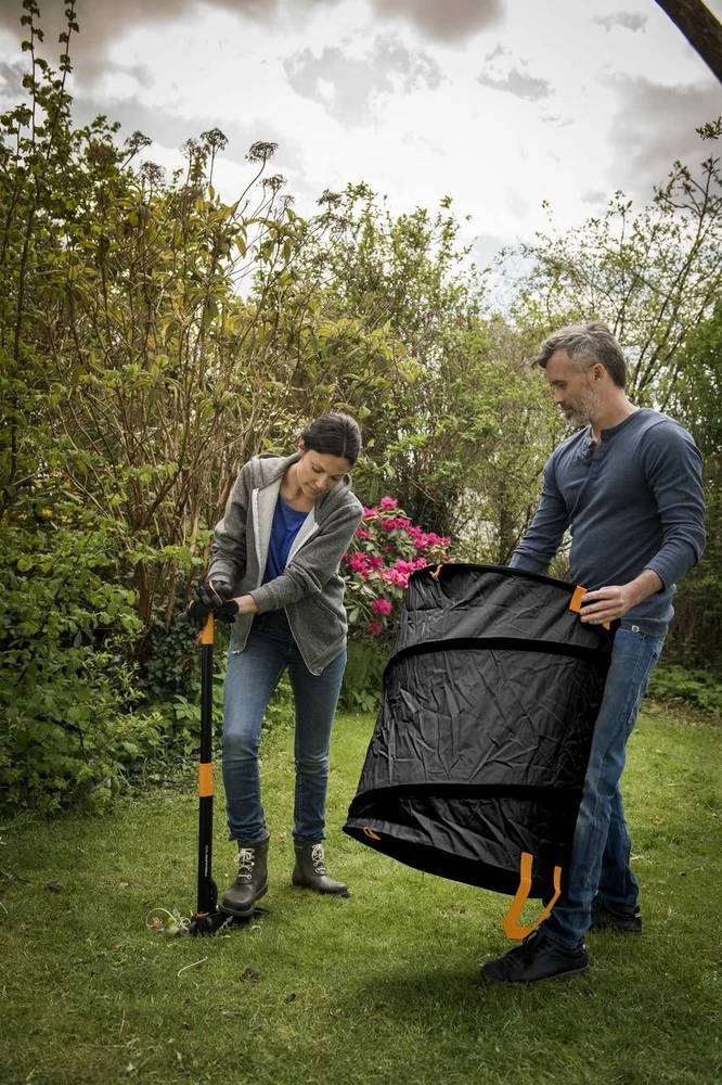 Fiskars sudedamas sodo krepšys Solid 172L
