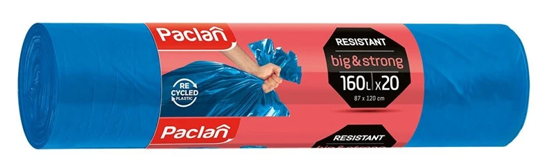 Garbage bag Paclan. 120 l. 25 pcs