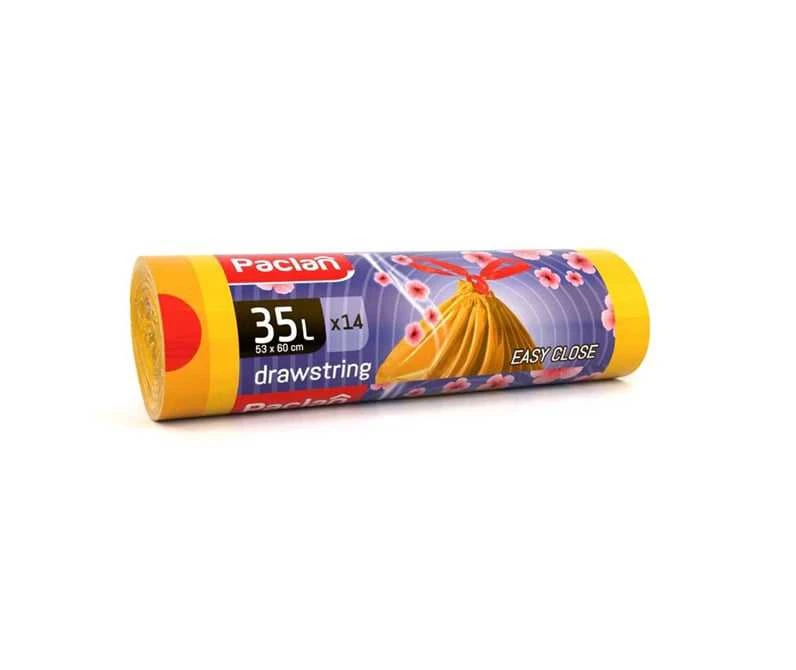 Šiukšlių maišai Paclan, 35 l, 14 vnt., 15MK