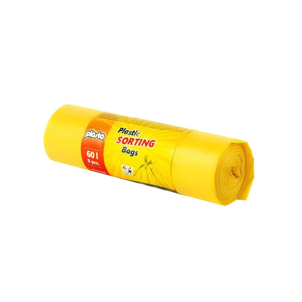 Atkritumu maisi Plasta 8300800G, 60 l, 8 gab.