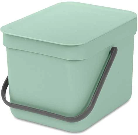 Brabantia atkritumu tvertne Sort&Go, 6l, jade žalias