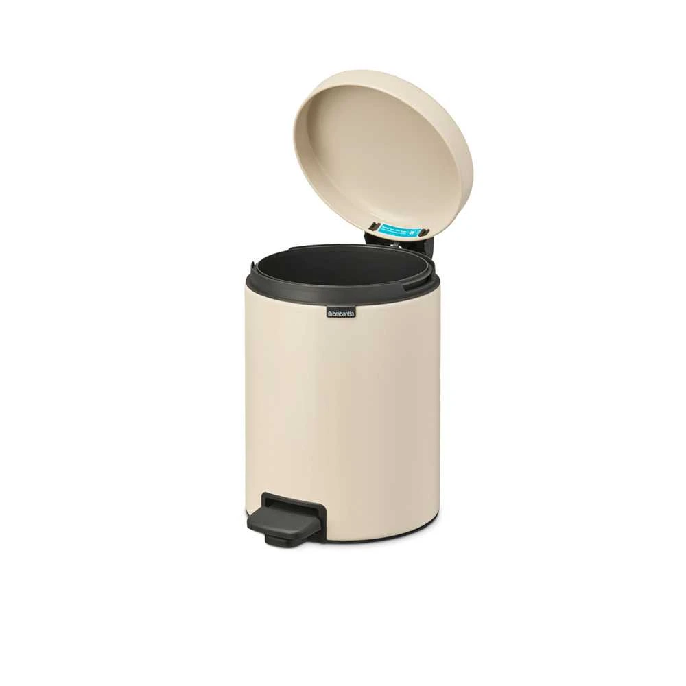 Šiukšliadėžė Brabantia, šviesiai ruda sp., 5 l, 27.1 cm
