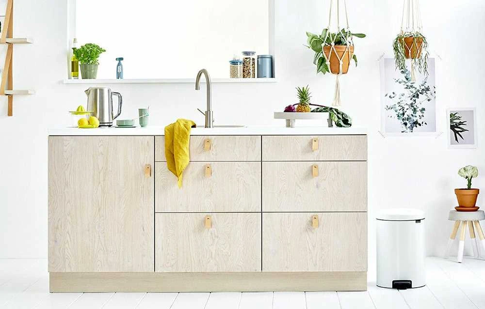 Šiukšlių dėžė su pedalu Brabantia NewIcon, 20 l, Balta