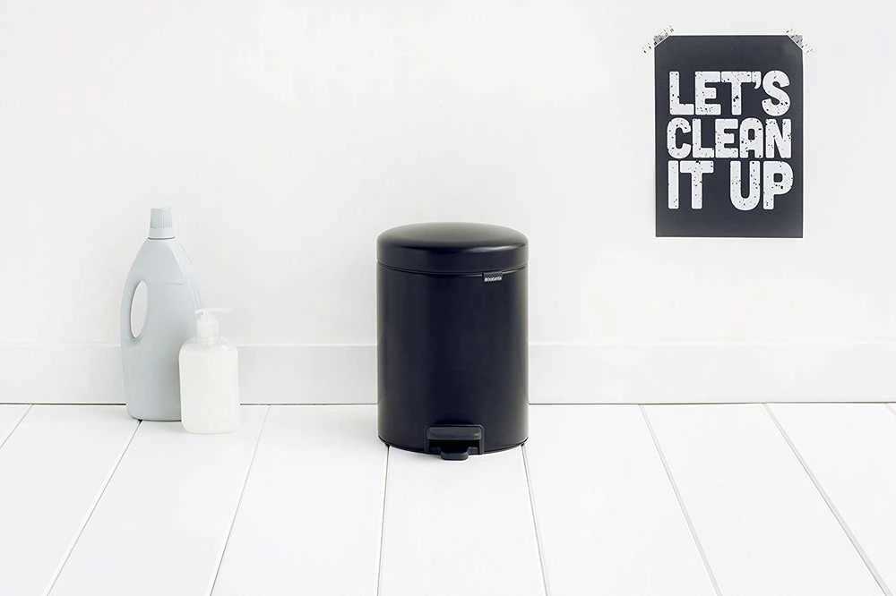 Šiukšliadėžė Brabantia 5 L, 11 29 28 juoda matinė