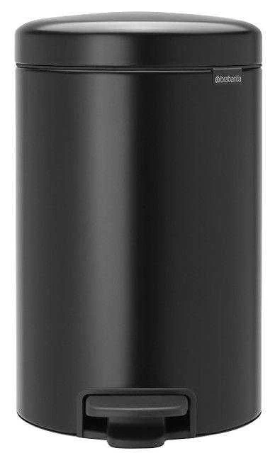 Šiukšliadėžė Brabantia 12 L, 11 37 41 juoda matinė