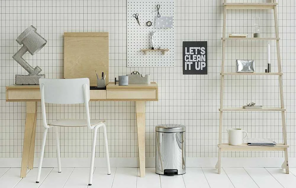 Šiukšliadėžė Brabantia 12 L, 11 35 81 chromo